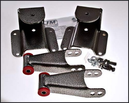 DJM 4″ Hanger-Shackles Kit 94-99 Dodge Ram 1500 2wd - Click Image to Close